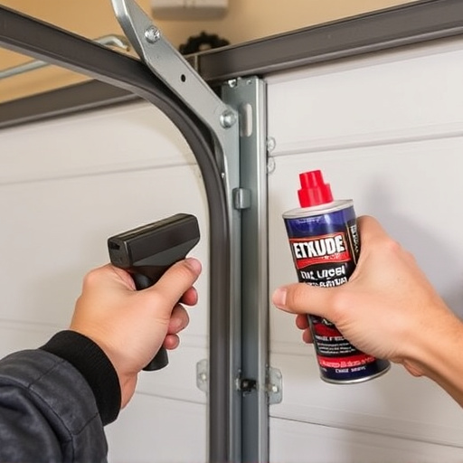 how to lubricate garage door rollers and hinges safely