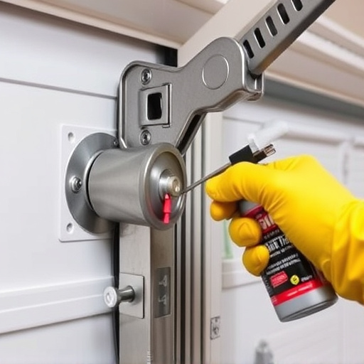 how to lubricate garage door rollers and hinges safely
