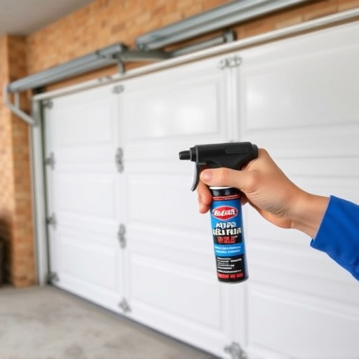 how to lubricate garage door rollers and hinges safely
