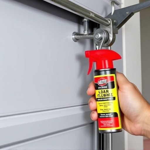 how to lubricate garage door rollers and hinges safely