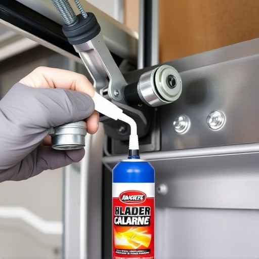 how to lubricate garage door rollers and hinges safely