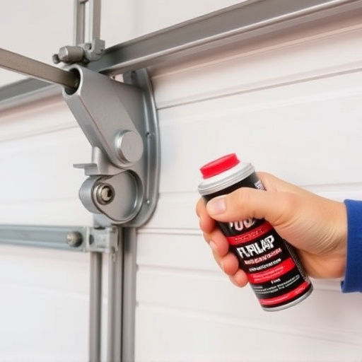 how to lubricate garage door rollers and hinges safely