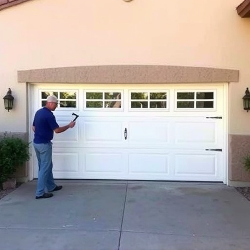 quick garage door repair in Tucson