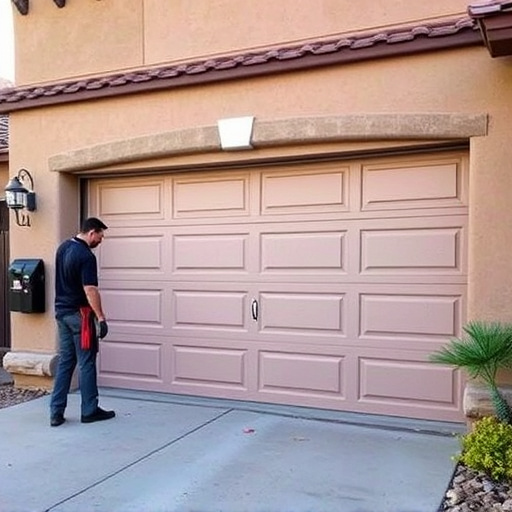 quick garage door repair in Tucson