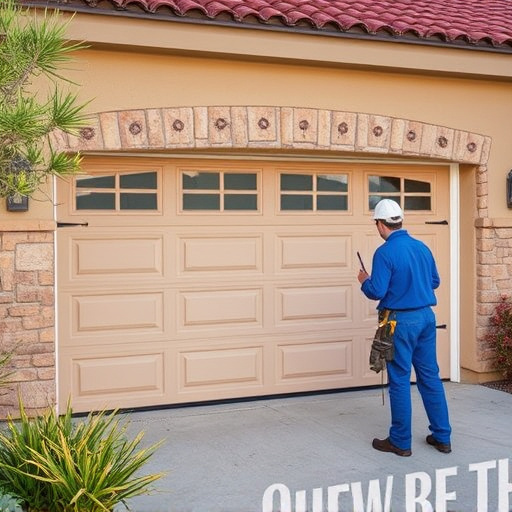 quick garage door repair in Tucson