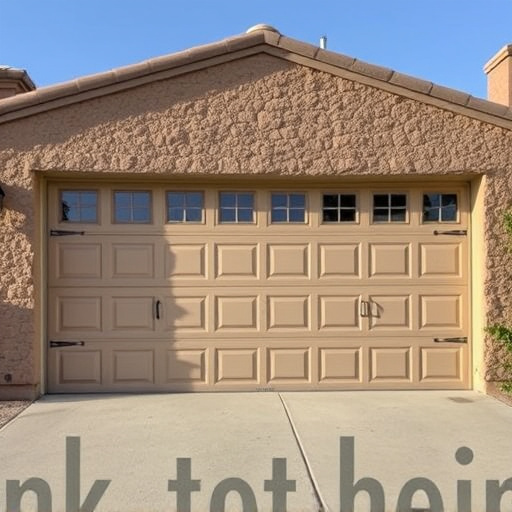 quick garage door repair in Tucson