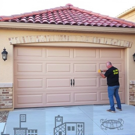 quick garage door repair in Tucson