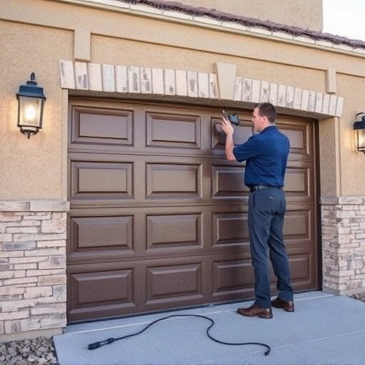 quick garage door repair in Tucson