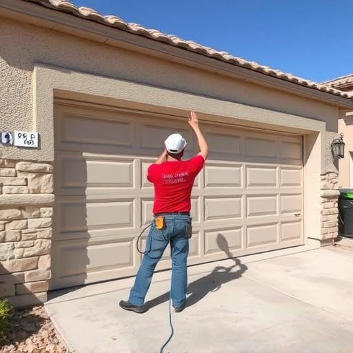 quick garage door repair in Tucson