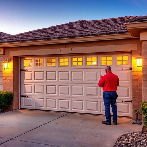 quick garage door repair in Tucson