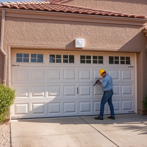 quick garage door repair in Tucson