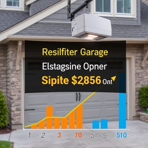 average lifespan of a residential garage door opener
