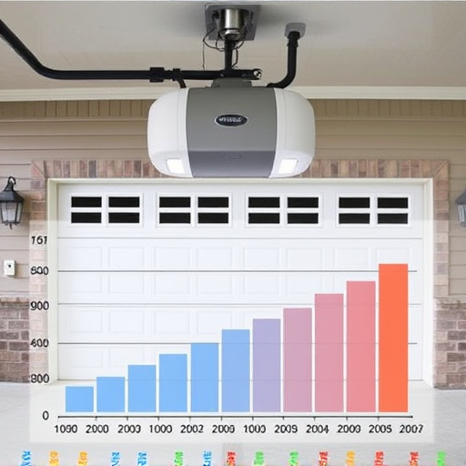 average lifespan of a residential garage door opener
