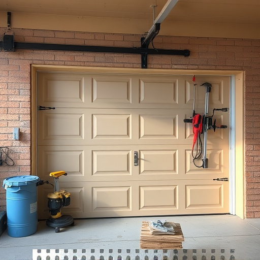 common causes of broken garage door tracks and rollers
