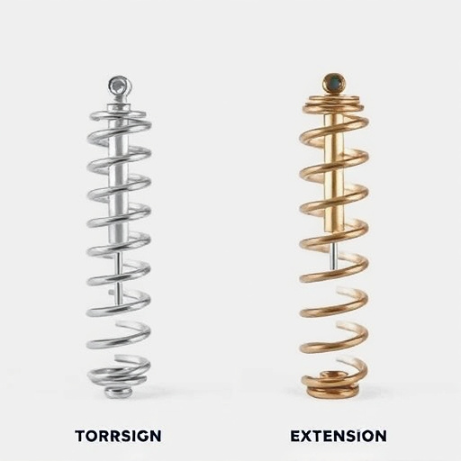 difference between torsion and extension springs explained