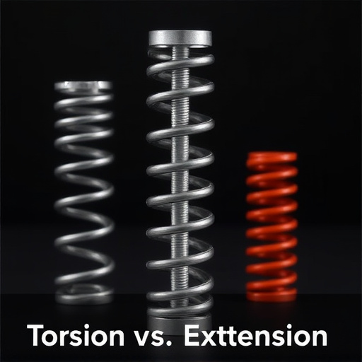 difference between torsion and extension springs explained