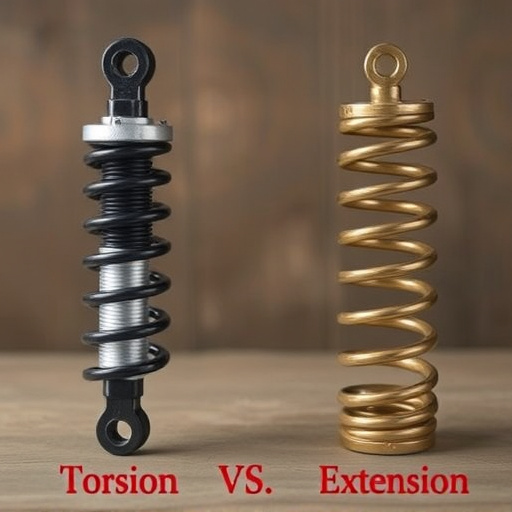 difference between torsion and extension springs explained