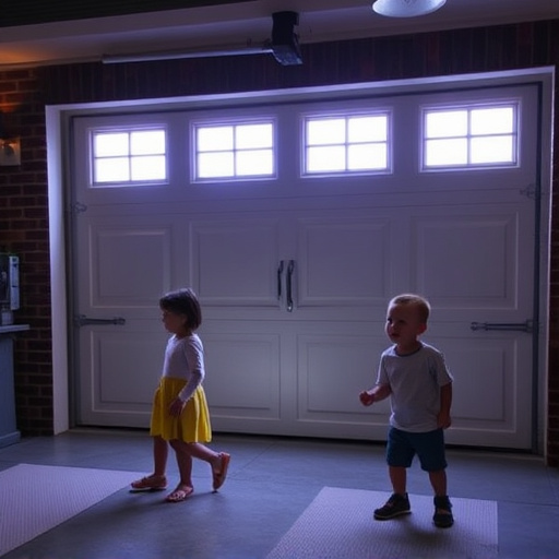 garage door safety tips for families with children