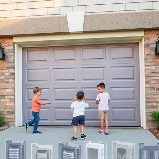 garage door safety tips for families with children