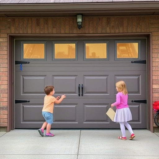 garage door safety tips for families with children