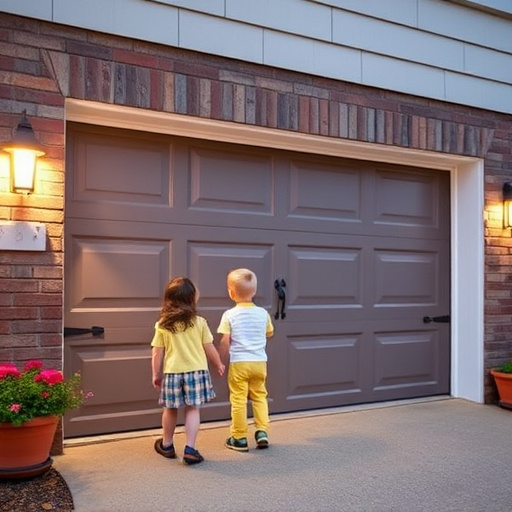 garage door safety tips for families with children