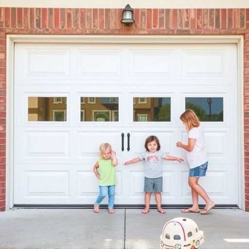 garage door safety tips for families with children