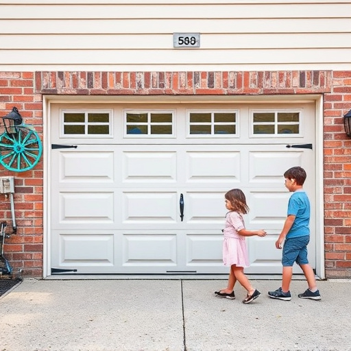 garage door safety tips for families with children