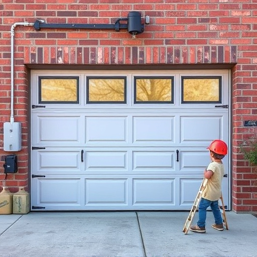 garage door safety tips for families with children