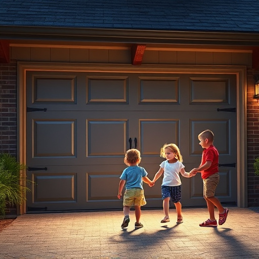 garage door safety tips for families with children