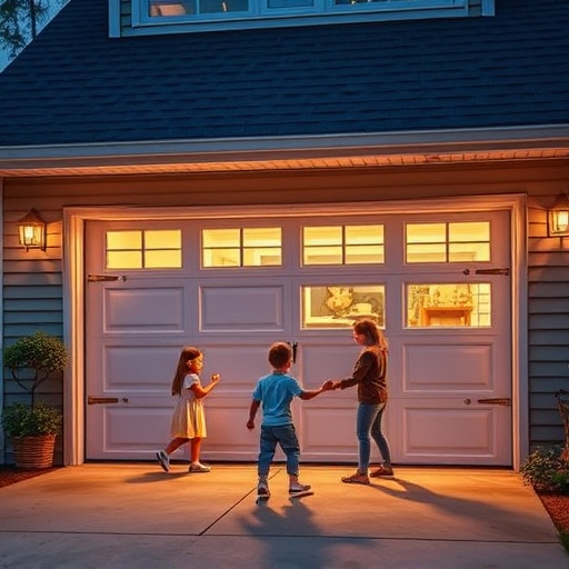 garage door safety tips for families with children