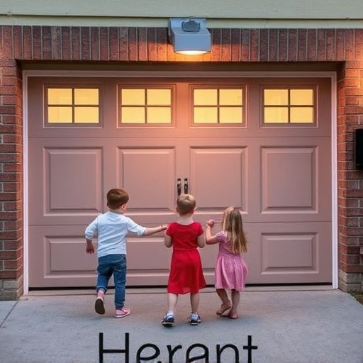 garage door safety tips for families with children