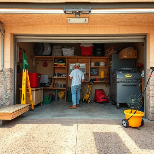 how dust and heat affect garage doors in the desert climate