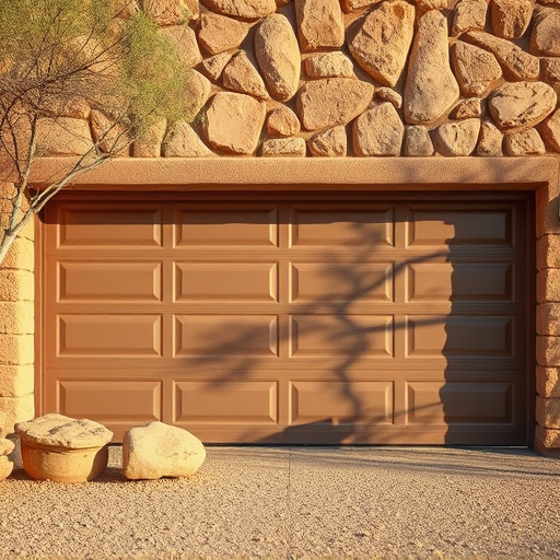 how dust and heat affect garage doors in the desert climate
