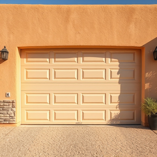how dust and heat affect garage doors in the desert climate