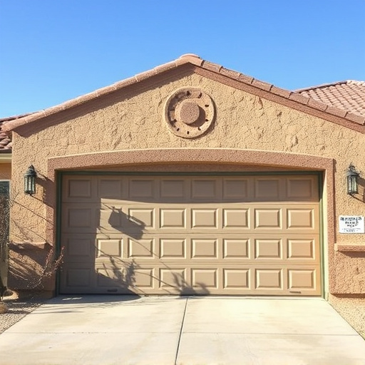 how dust and heat affect garage doors in the desert climate