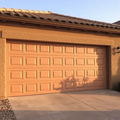 how dust and heat affect garage doors in the desert climate