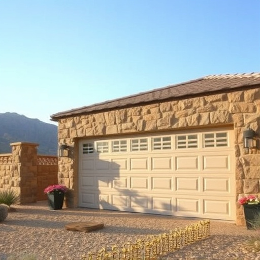 how dust and heat affect garage doors in the desert climate