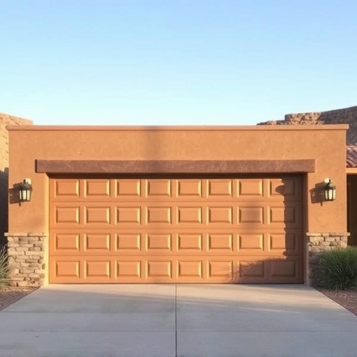 how dust and heat affect garage doors in the desert climate