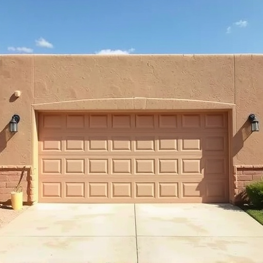 how dust and heat affect garage doors in the desert climate