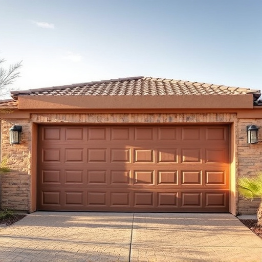 how dust and heat affect garage doors in the desert climate