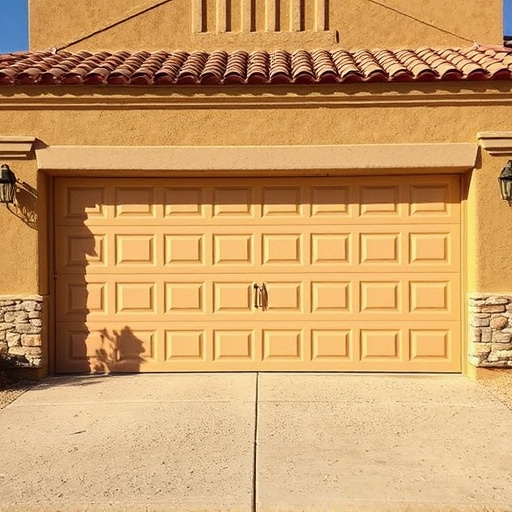 how dust and heat affect garage doors in the desert climate