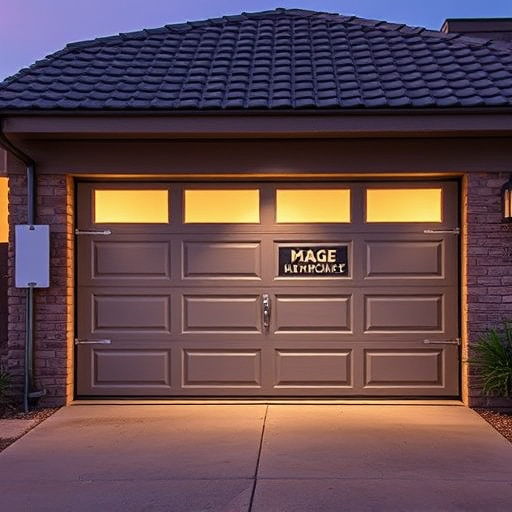 how much does garage door spring replacement cost in Tucson