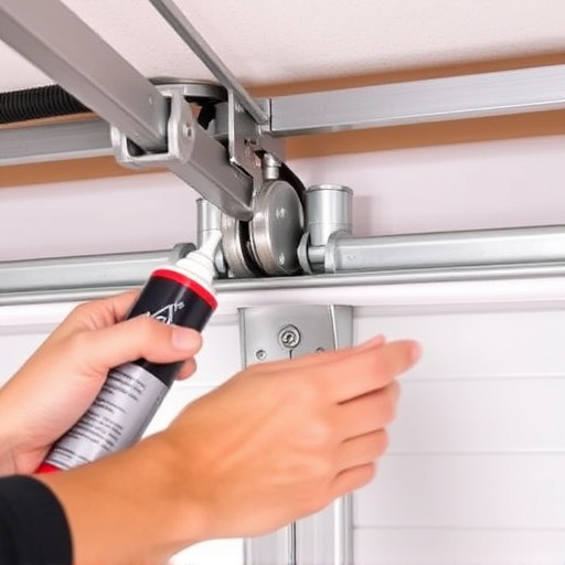 how to lubricate garage door rollers and hinges safely