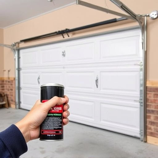 how to lubricate garage door rollers and hinges safely