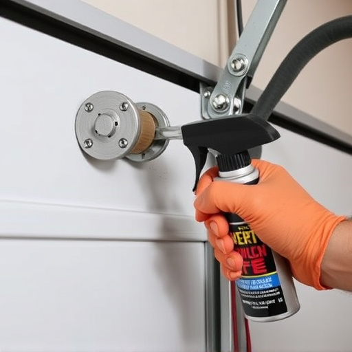 how to lubricate garage door rollers and hinges safely