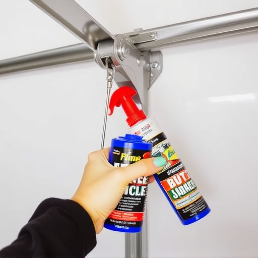 how to lubricate garage door rollers and hinges safely