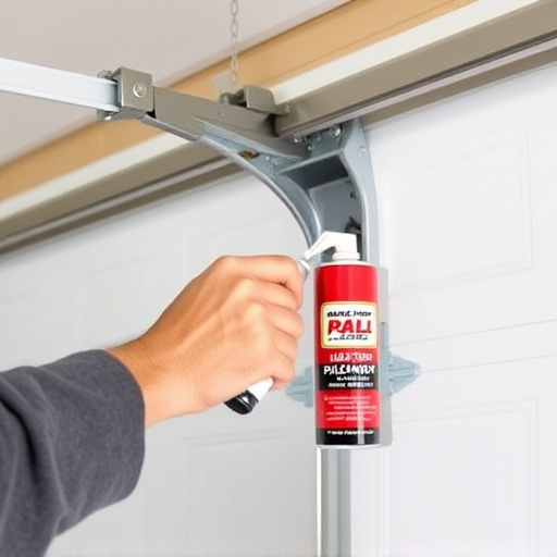 how to lubricate garage door rollers and hinges safely