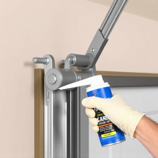 how to lubricate garage door rollers and hinges safely