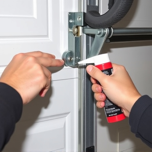 how to lubricate garage door rollers and hinges safely