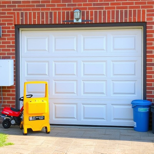 how to lubricate garage door rollers and hinges safely